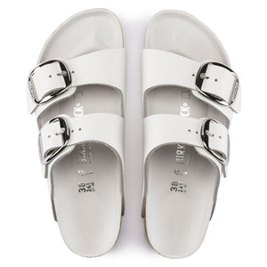 Birkenstock Arizona Big Buckle White בירקנשטוק כפכפי נשים