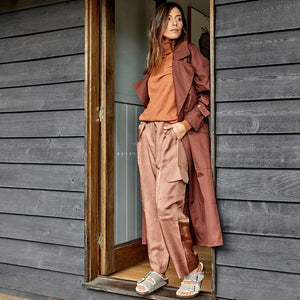 Birkenstock Arizona Fur Stone Coin בירקנשטוק כפכפי אריזונה נשים