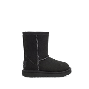 UGG Classic II Black קלאסיק II מגפי תינוקות שחורים