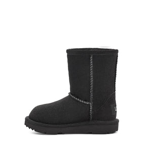 UGG Classic II Black קלאסיק II מגפי תינוקות שחורים