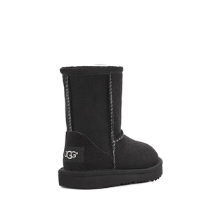 UGG Classic II Black קלאסיק II מגפי תינוקות שחורים