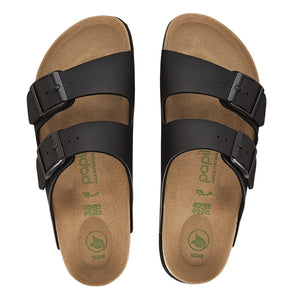 Birkenstock Arizona Grooved BF Black VEG כפכפי בירקנשטוק אריזונה גרובד נשים טבעוני