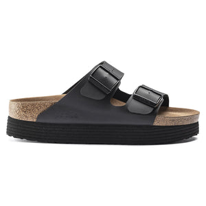 Birkenstock Arizona Grooved BF Black VEG כפכפי בירקנשטוק אריזונה גרובד נשים טבעוני
