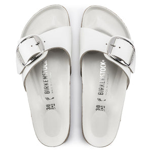 בירקנשטוק כפכפי נשים מדריד Birkenstock Madrid Big Buckle White
