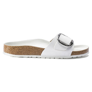 בירקנשטוק כפכפי נשים מדריד Birkenstock Madrid Big Buckle White
