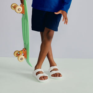 Birkenstock Arizona EVA Playground White בירקנשטוק כפכפי ילדים אריזונה