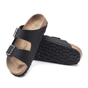 Birkenstock Arizona Black VEG כפכפי בירקנשטוק נשים טבעוני שחור