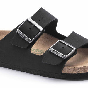 Birkenstock Arizona Black VEG כפכפי בירקנשטוק נשים טבעוני שחור