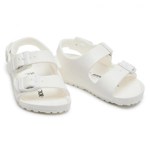Birkenstock Milano EVA Playground White בירקנשטוק סנדלי ילדים מילאנו לבן