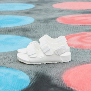 Birkenstock Milano EVA Playground White בירקנשטוק סנדלי ילדים מילאנו לבן