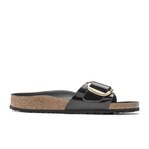 Birkenstock Madrid Big Buckle Black בירקנשטוק כפכפי נשים מדריד שחור