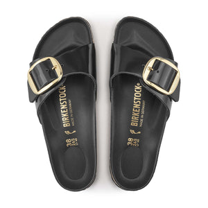 Birkenstock Madrid Big Buckle Black בירקנשטוק כפכפי נשים מדריד שחור