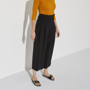 Birkenstock Madrid Big Buckle Black בירקנשטוק כפכפי נשים מדריד שחור