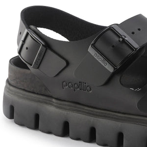 Birkenstock Milano Chunky PAP Black סנדלי בירקנשטוק מילאנו צ'אנקי שחור