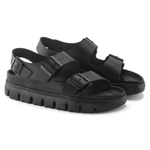 Birkenstock Milano Chunky PAP Black סנדלי בירקנשטוק מילאנו צ'אנקי שחור