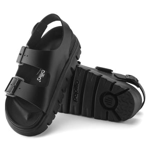 Birkenstock Milano Chunky PAP Black סנדלי בירקנשטוק מילאנו צ'אנקי שחור