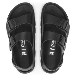 Birkenstock Milano Chunky PAP Black סנדלי בירקנשטוק מילאנו צ'אנקי שחור