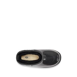 UGG Classic Clear Mini II Black קלאסיק קליר מיני שחור מגפי ילדים