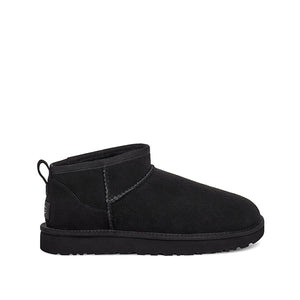 UGG Women's Classic Ultra Mini Black מגפי נשים קלאסיק אולטרה מיני שחור