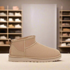 UGG Classic Ultra Mini Sand מגפי קלאסיק אולטרה מיני סנד