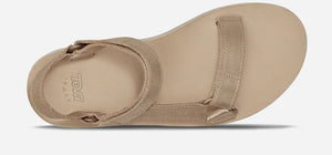 Teva Flatform Universal Leather Metallic Champagne סנדלי נשים