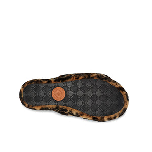 סנדליי UGG Fluff Yeah Slide Panther Print Butterscotch מנומר