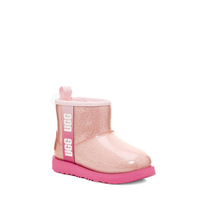UGG Classic Clear Mini II Pink קלאסיק קליר מיני ורוד מגפי ילדים