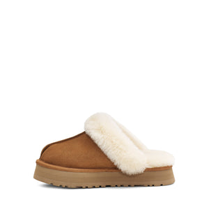 UGG women's Disquette Chestnut כפכפי נשים דיסקוטה חום