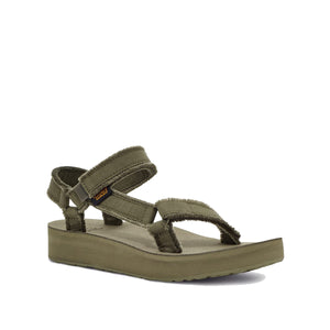 Teva Midform Universal Canvas Olive סנדלי נשים