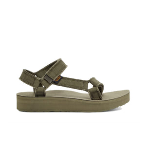 Teva Midform Universal Canvas Olive סנדלי נשים