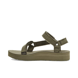 Teva Midform Universal Canvas Olive סנדלי נשים