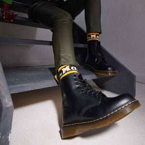 נעלי ד״ר מרטינס Dr. Martens Boot Smooth Black 1460