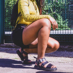 סנדלי ד"ר מרטינס גריפון Dr. Martens Gryphon Brando Black