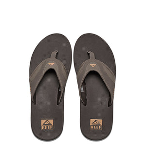 כפכפי גברים ריף חום Reef FANNING BROWN GUM (4791627022410)