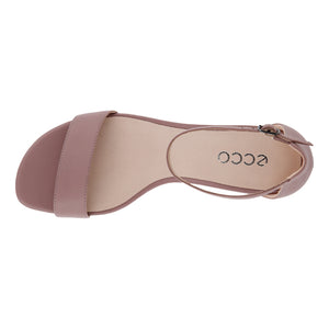 Ecco Elevate 45 Block Sandal Woodrose אקו סנדלי נשים