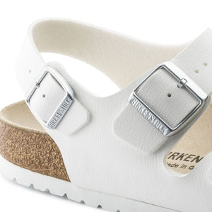 Birkenstock Milano BS White בירקנשטוק סנדלי נשים מילאנו לבן