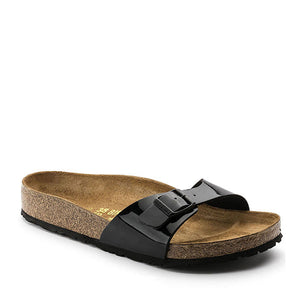 בירקנשטוק - כפכפי נשים Birkenstock Madrid צבע שחור לק