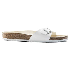 Birkenstock Madrid White בירקנשטוק מדריד לבן כפכפי נשים