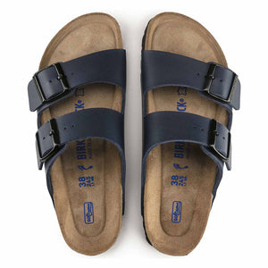 Birkenstock Arizona soft footbed blue bf בירקנשטוק כפכפי נשים אריזונה