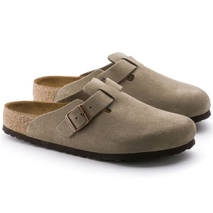 Birkenstock Boston BS Taupe בירקנשטוק כפכפי נשים בוסטון טיופ