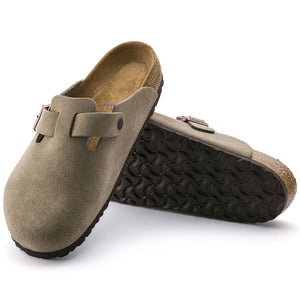Birkenstock Boston SFB VL Taupe בירקנשטוק כפכפי יוניסקס בוסטון טיופ