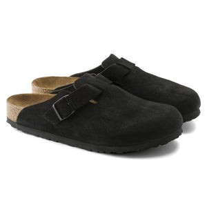 Birkenstock Boston BS Black בירקנשטוק כפכפי גברים בוסטון