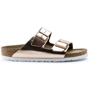 בירקנשטוק כפכפי נשים אריזונה קופר מטאלי Birkenstock Arizona Metallic Copper (4520241463370)