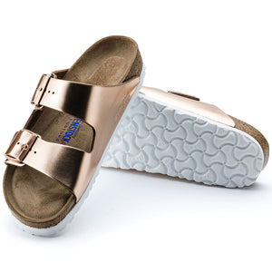בירקנשטוק כפכפי נשים אריזונה קופר מטאלי Birkenstock Arizona Metallic Copper (4520241463370)