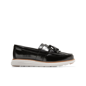 Cole Haan Originalgrand Kiltie Loafer Black White נעלי גברים קול האן