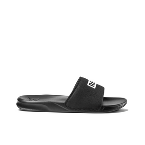 Reef One Slide Reef Black White כפכפי גברים ריף