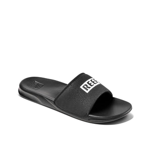 Reef One Slide Reef Black White כפכפי גברים ריף