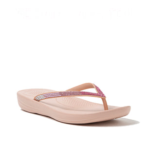 Fit Flop Iqushion Ombre Sparkle Beige פיט פלופ כפכפי נשים