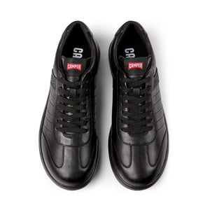 Camper Pelotas XLite Black Leather Men's Sneakers נעלי סניקרס קמפר לגברים