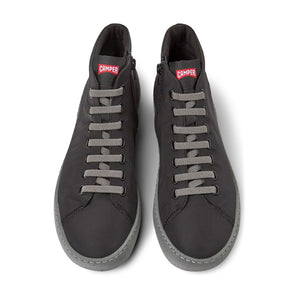 Camper Peu Touring Black Textile Sneaker Boots for Men נעלי קמפר גברים